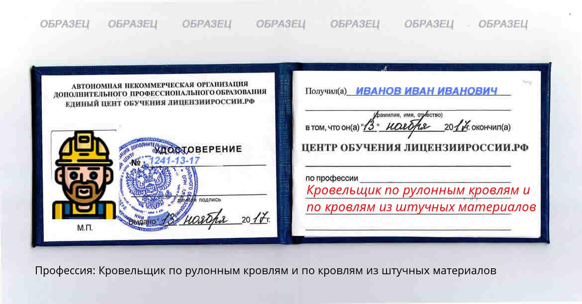 Кровельщик по рулонным кровлям и по кровлям из штучных материалов Николаевск-на-Амуре